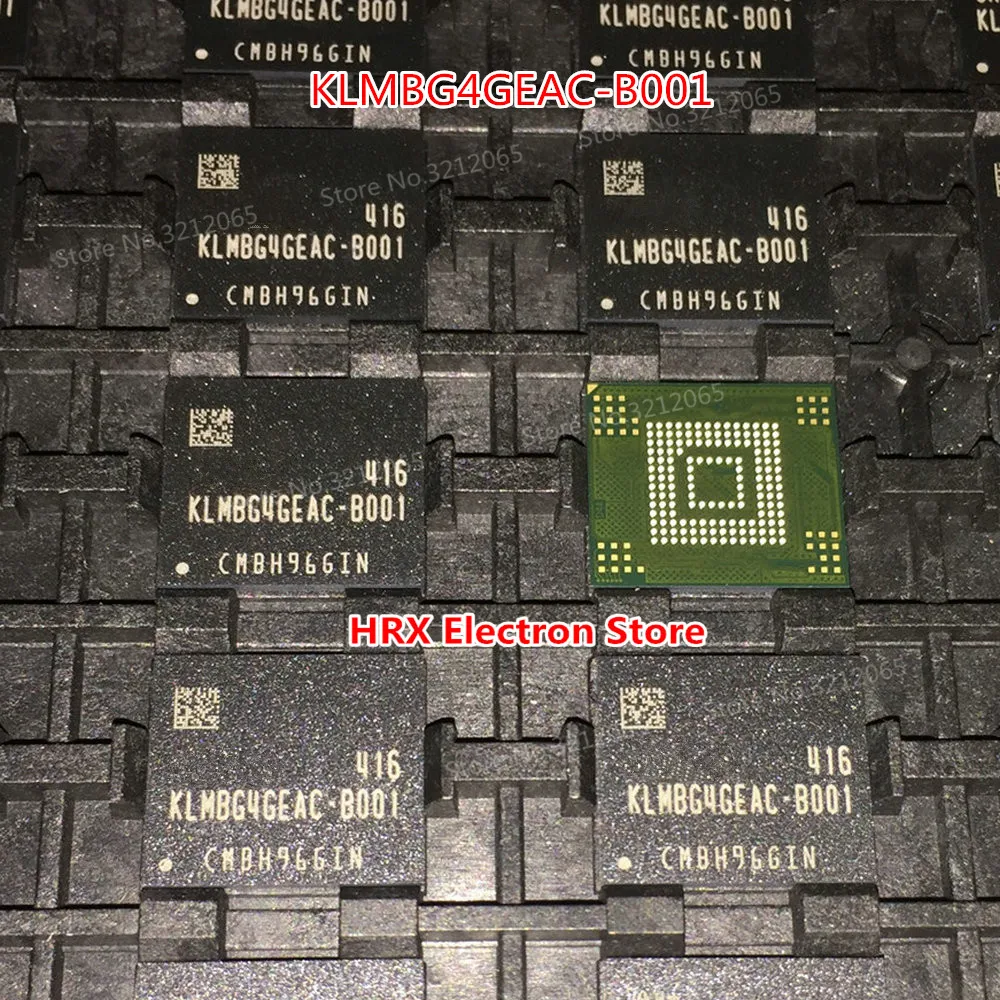 100% جديد وأصلي KLMBG4GEAC-B001 32G BGA EMMC KLMBG4GEAC B001 (1-10 قطعة)