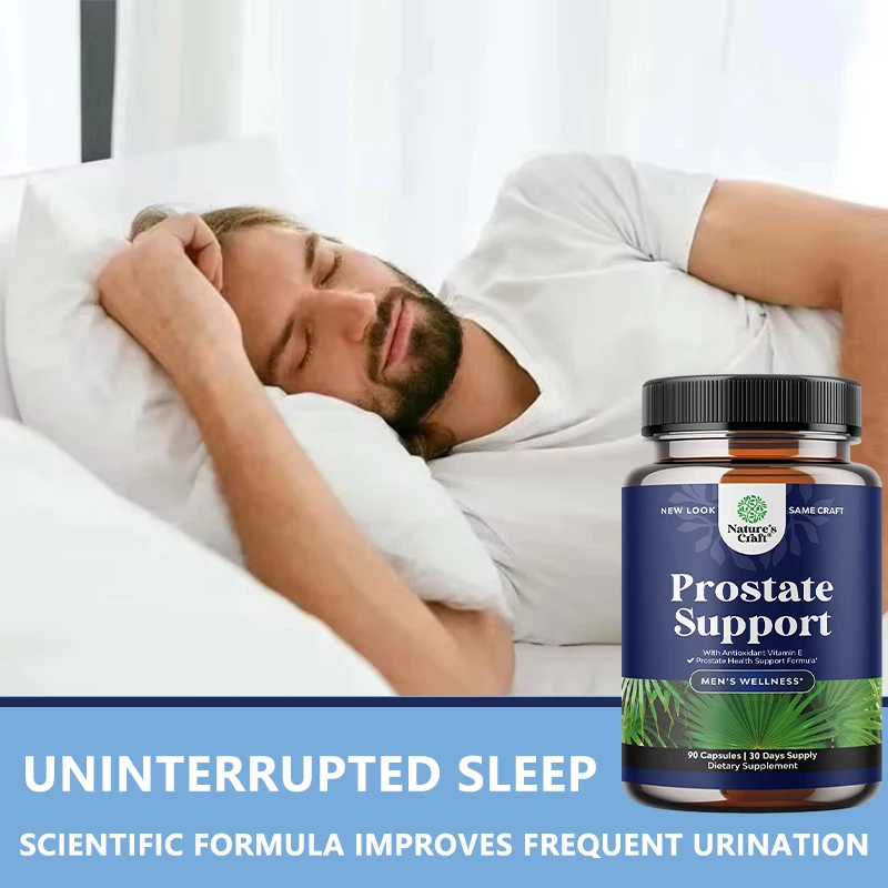 Premium Prostate Health for Men | Supports Prostate Health and Reduces Urinary Frequency | Natural, High-Quality Ingredients