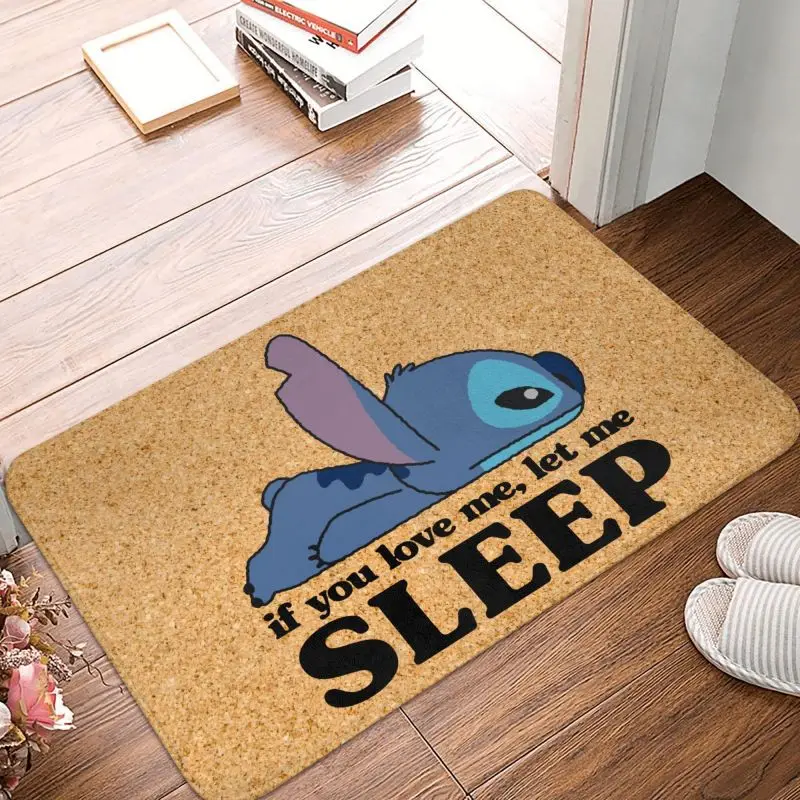 Custom Stitch Sleep Floor Door Bathroom Kitchen Mats Anti-Slip Indoor Doormat Toilet Entrance Carpet Rug