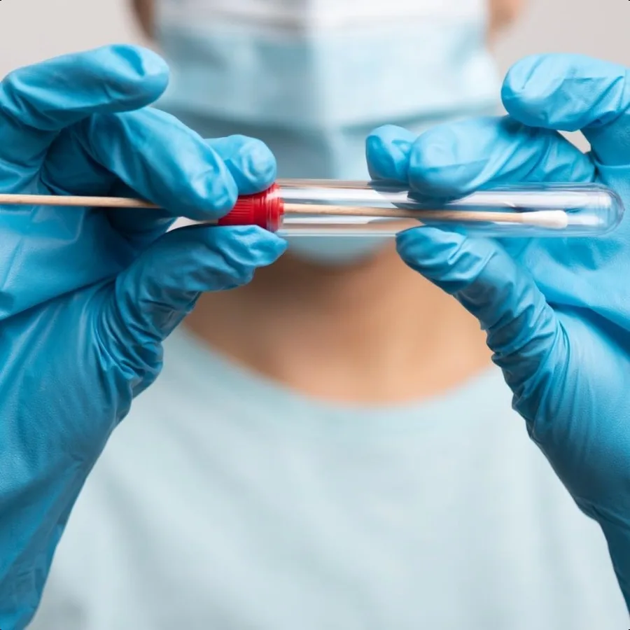 바클리 200개 멸균 면봉, 6개의 긴 6인치 나무 의료용 면봉, 샤프트와 부드러운 S가 있는 면봉