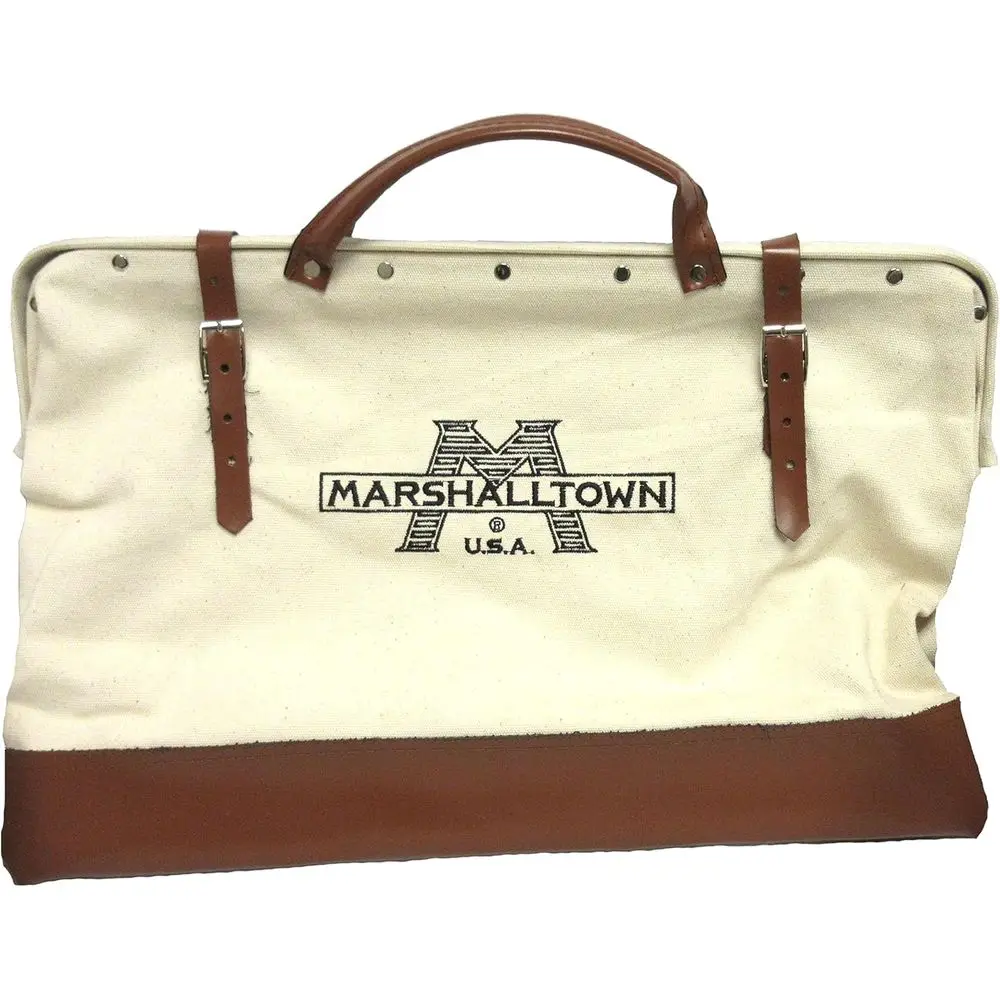 

Canvas Art Supply Bag, Durable Leather Base, 20 x 7 x 15, 831L