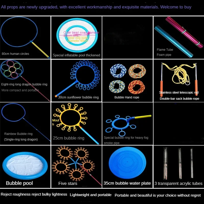 Ultimate Props Kit for Enchanting Bubble Show Performance - Shooting Star Dragon with Bubbles
