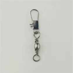 20-100pcs Carbon Steel Pike Fishing Barrel Bearing Rolling Swivel Pin Fishhook Lure Connector Fishing Tackle Accessories