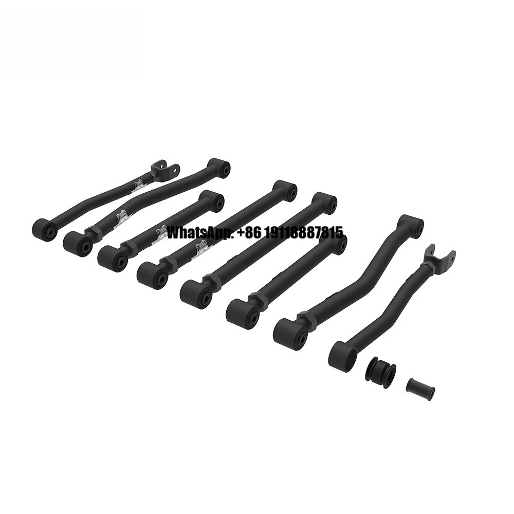 

All 8-Arm Adjustable Sport Control Short Arm Lift Kits (0-4.5\" Lift) 2018-UP for Jeep Wrangler JL Upper Steel Suspension Arms