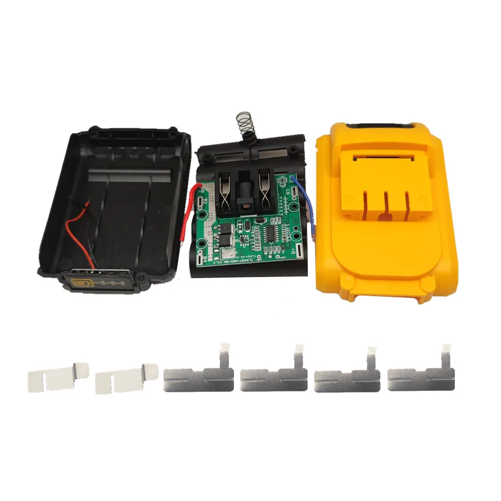 18V Power Tools Battery Case With 5s BMS PCB Nickel for 21v Cordless Electric Screwdriver Mini Drill HENGCHANG Dropshipping