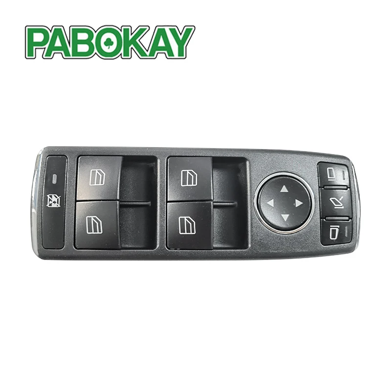 Front Left Power Window Master Control Switch For Mercedes Benz C200 C260 E260 E300 GLK300 A2049055402 2049055402 A 204 905 5402