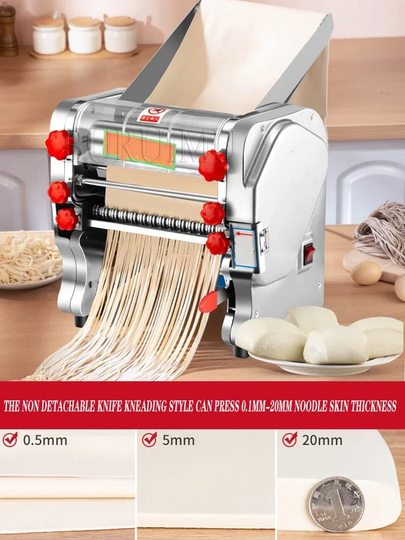 Commercial  Noodle Machine Noodle Pressing Machine Automatic Pasta Maker Dough Roller