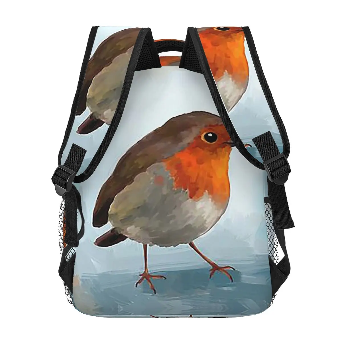 Robin Backpacks Boys Girls Bookbag Children School Bags Cartoon Laptop Rucksack Shoulder Bag Large Capacity