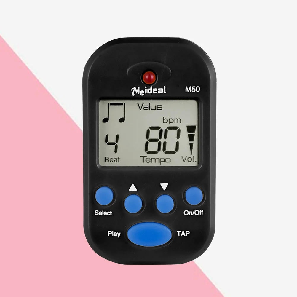 

Bass Digital Mini Metronome Click 7-piece Earplugs Woodwind Instrument Music Clip with