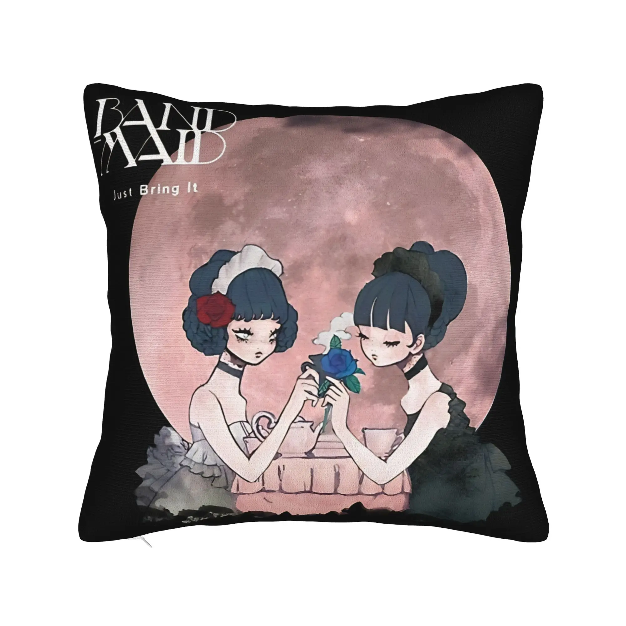 Band Maid  Japan Pillowcase Polyester Cushion Cover Gift  Throw Pillow Case Cover Sofa Wholesale 45*45cm