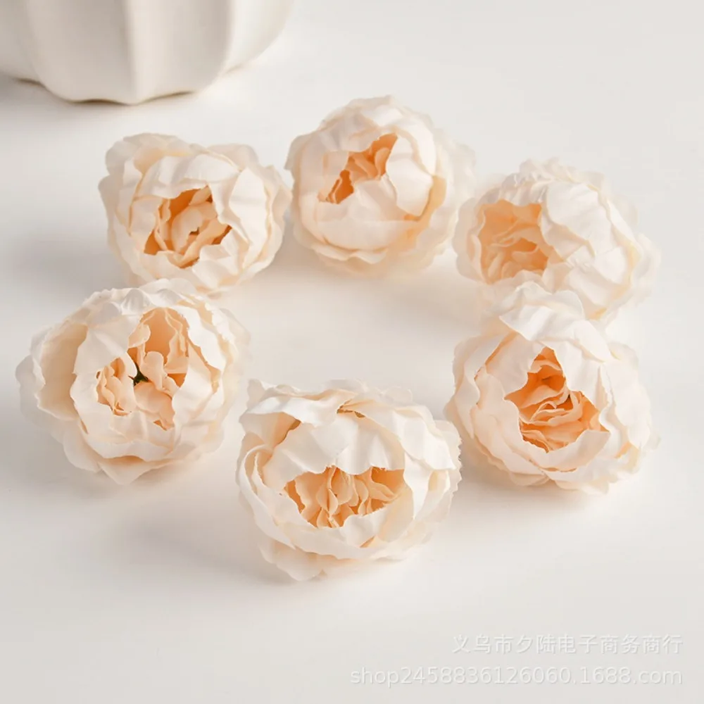 10/20 Stück Rosen-Kunstblumenköpfe für Heimdekoration, Party, Hochzeit, Dekoration, Zubehör, Garten, Basteln, manueller Weihnachtskranz – Detail 9