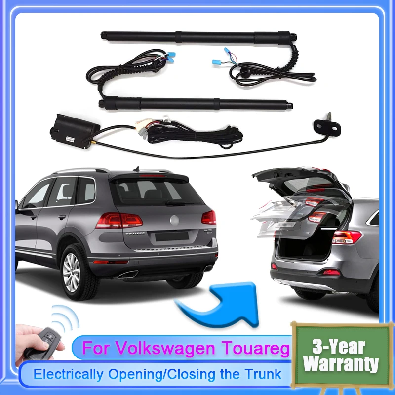 For Volkswagen VW Touareg 7P 2010~2018 Car Electric Tailgate Lift System Kit Auto Tail Gate Opener Automatic Lifting Rear Door