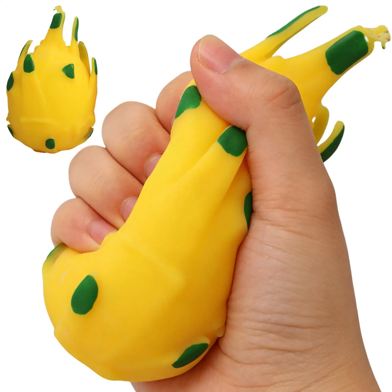 Squeeze Toys Stretchy Fidget Game Party Favors Realistic Fruit Stress Balls For Student Teen Entertainment Relaxation Office