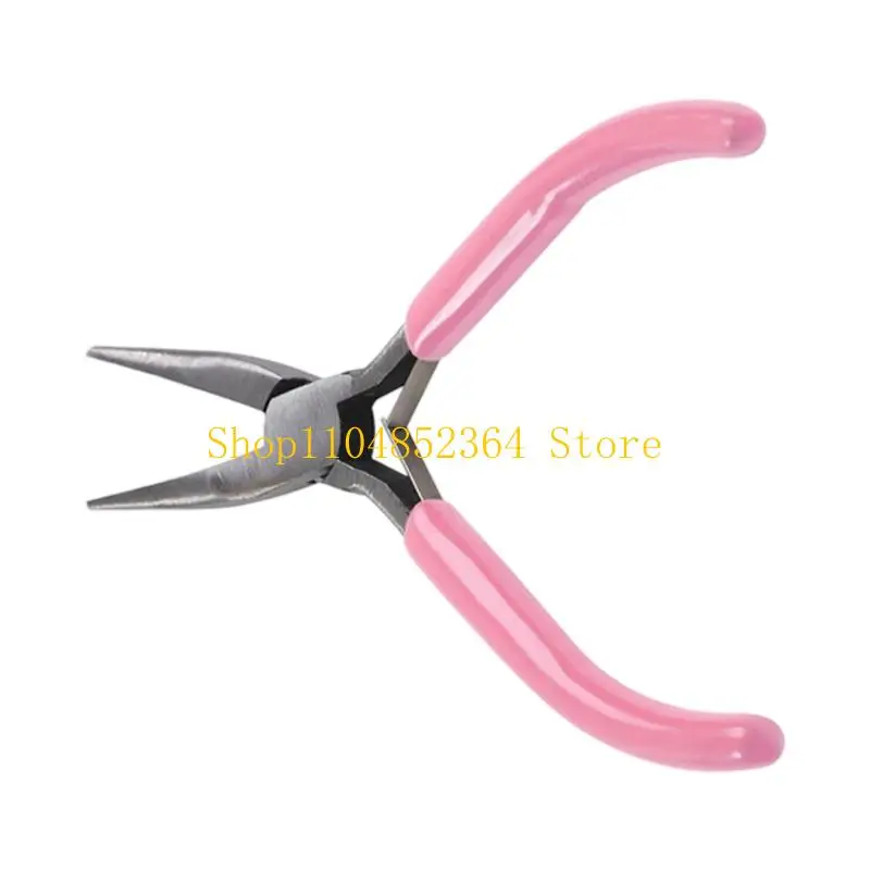 

652F Pink Heavy Duty Craft Mini Pliers Seamlessly Design For Mechanics And Artisans