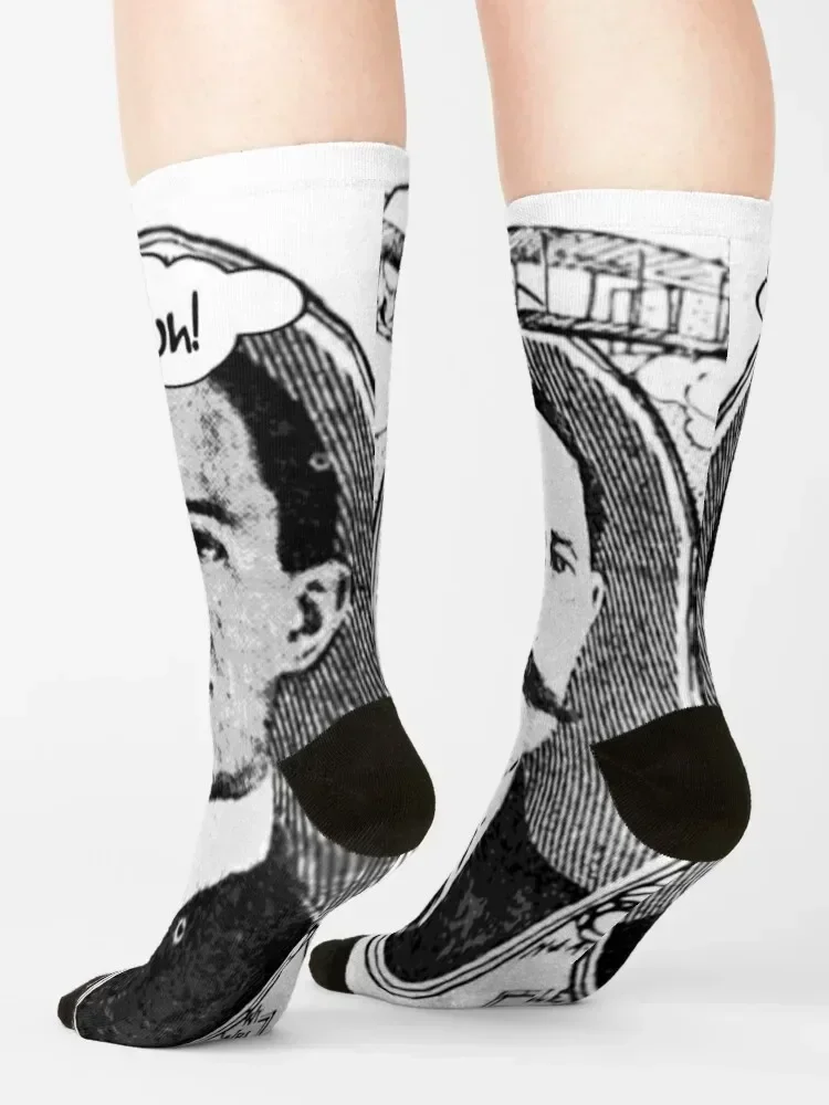 الأخوة رايت. أورفيل آند ويلبر. برو! الجوارب بالجملة جورب مضحك الجوارب الرجالية الإناث الرجال #4