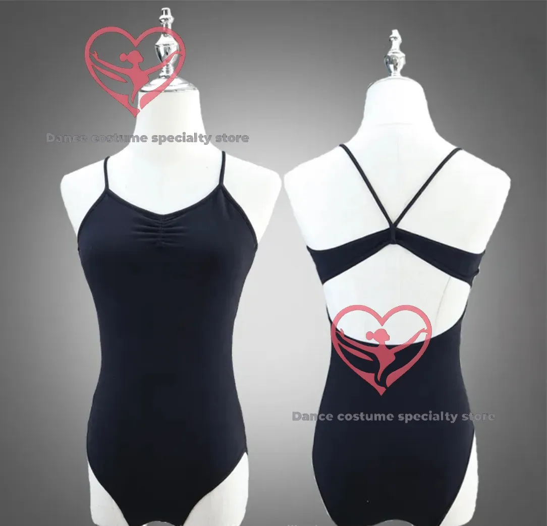 

Женский балетный тренировочный купальник из нейлона и спандекса для взрослых для сценических и танцевальных мероприятий