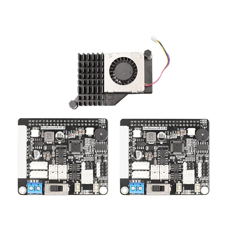 

Car Robotic Arm Upgrade Kit Active Radiator 4B Expansion Board Servo Motor Drive