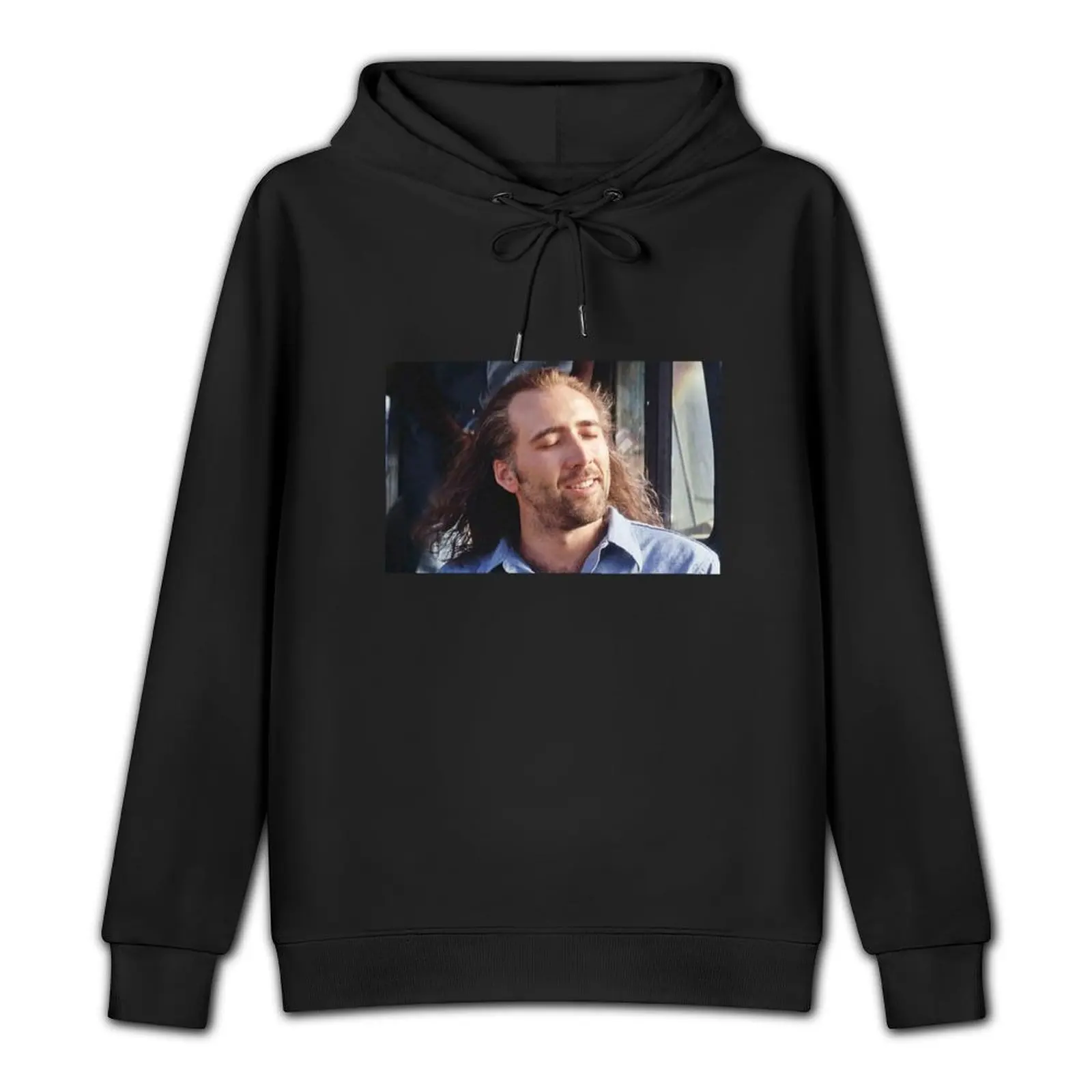 Nicolas Cage Pullover Hoodie men wear japanese style men's sweat-shirt set male clothes anime hoodie