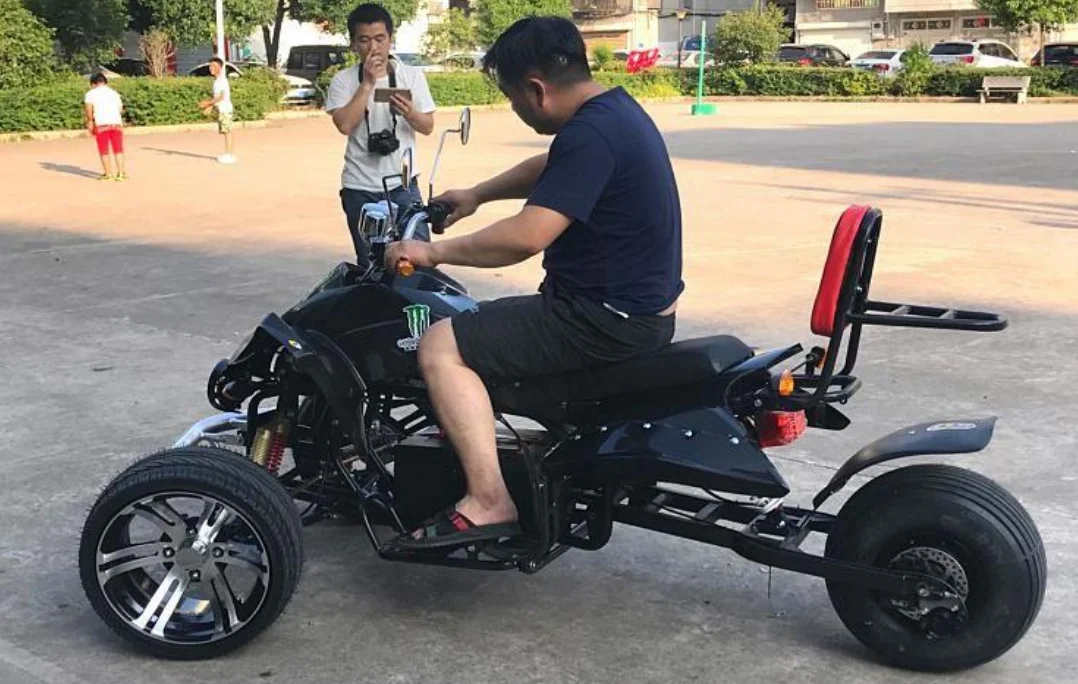 Electric Drift Inverted Tricycle ATV Tricycle Electric Scooter Adult