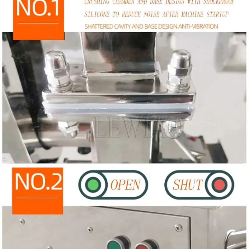 

Automatic Spices Grinding Machine Corn Maize Flour Mill Grinder Sugar Crusher