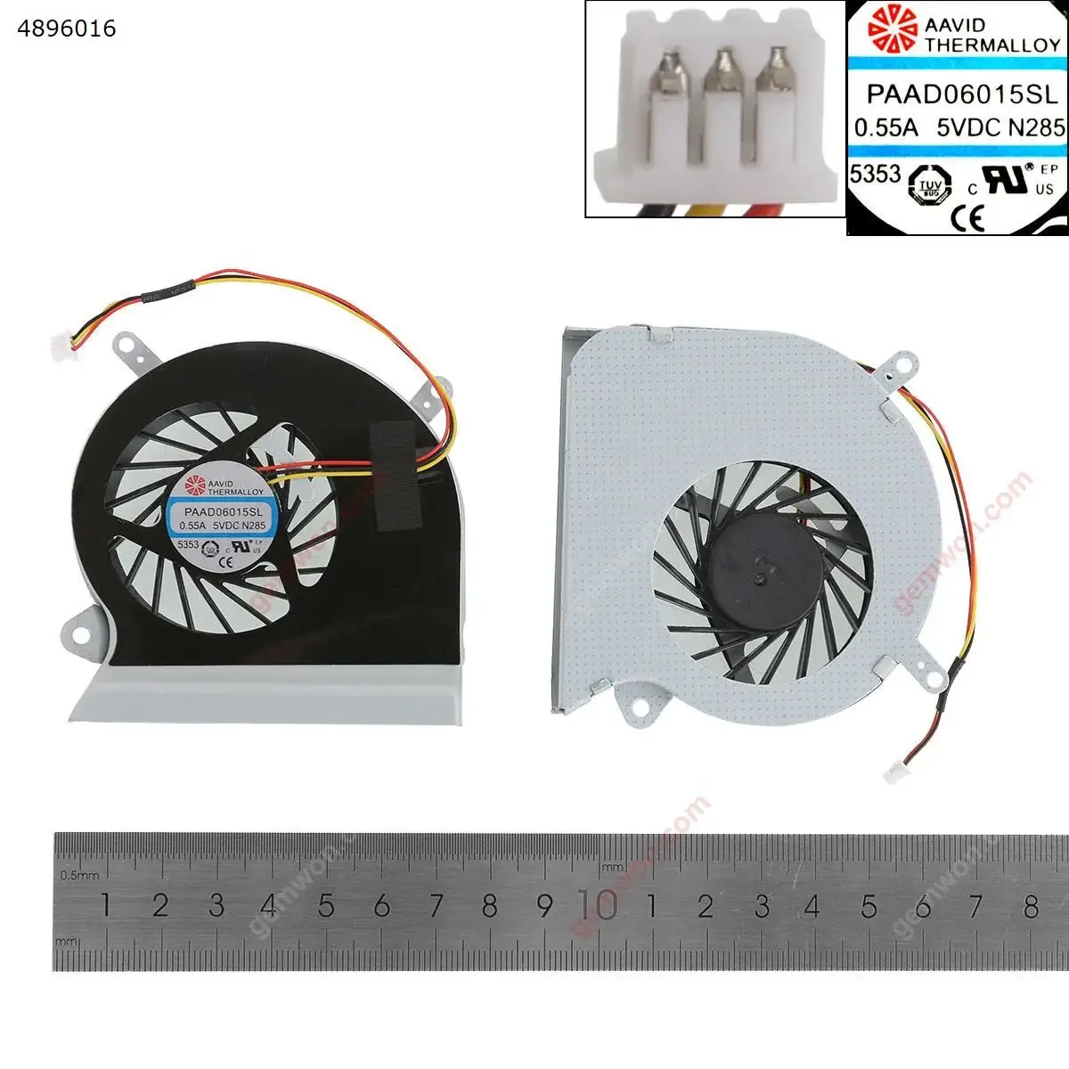 New Replacement Laptop Cooling Fan for MSI GE60 MS-16GA MS-16GC