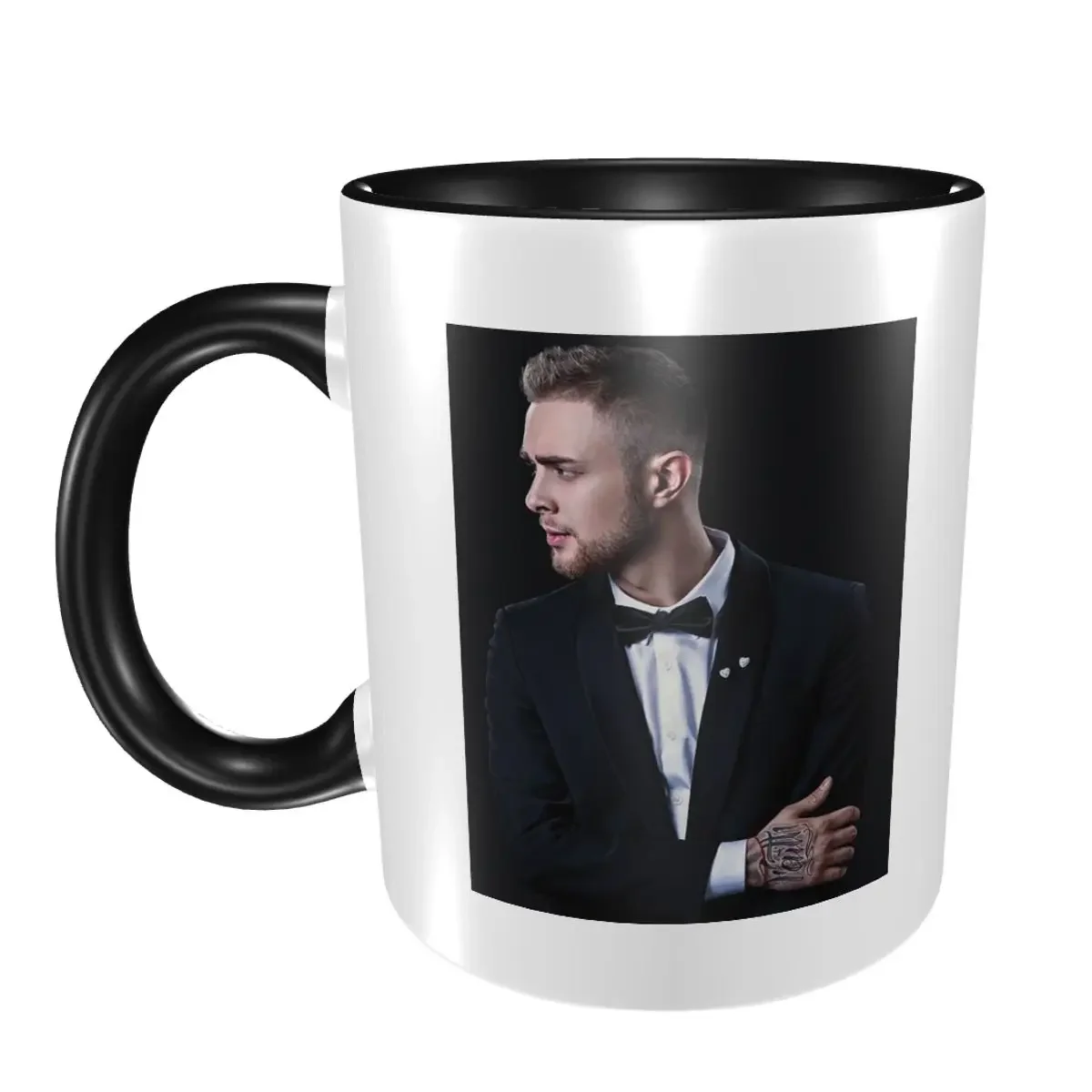 

Egor Kreed Russian Rapper Mug Funny Ceramic Coffee Cups Tea Mugs Milk Cup Drinkware Gifts for Friends