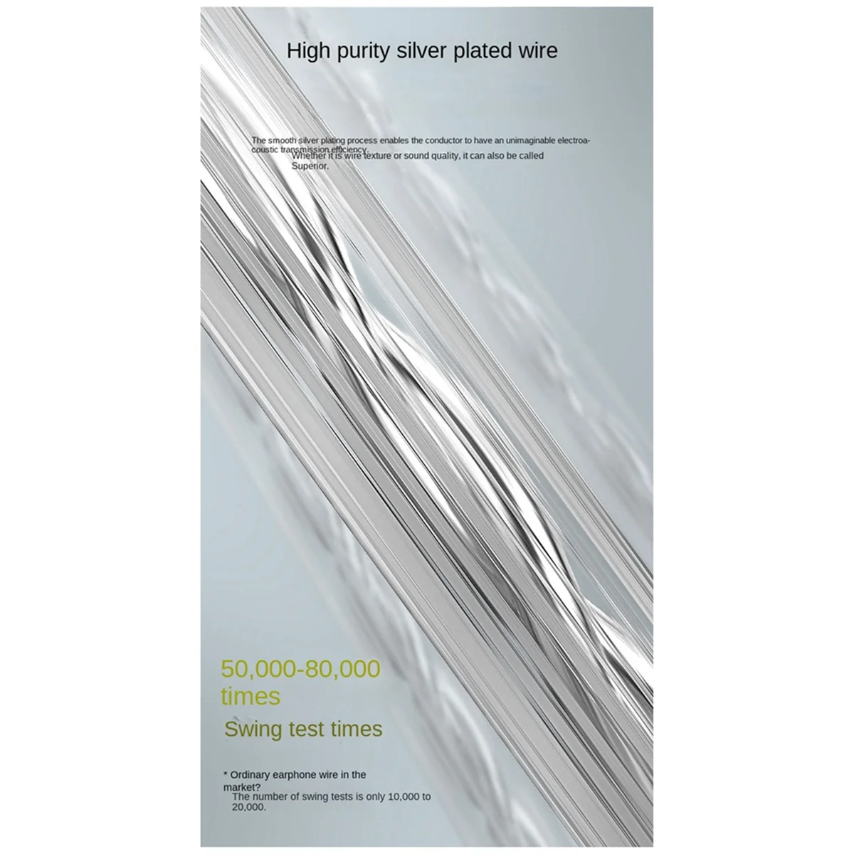 A57G-KZ EDA หูฟังแบบมีสาย, หูฟังรวมคอยล์แม่เหล็กคู่, หูฟังไฮไฟแบบเปลี่ยนสายในหู (มาตรฐาน)