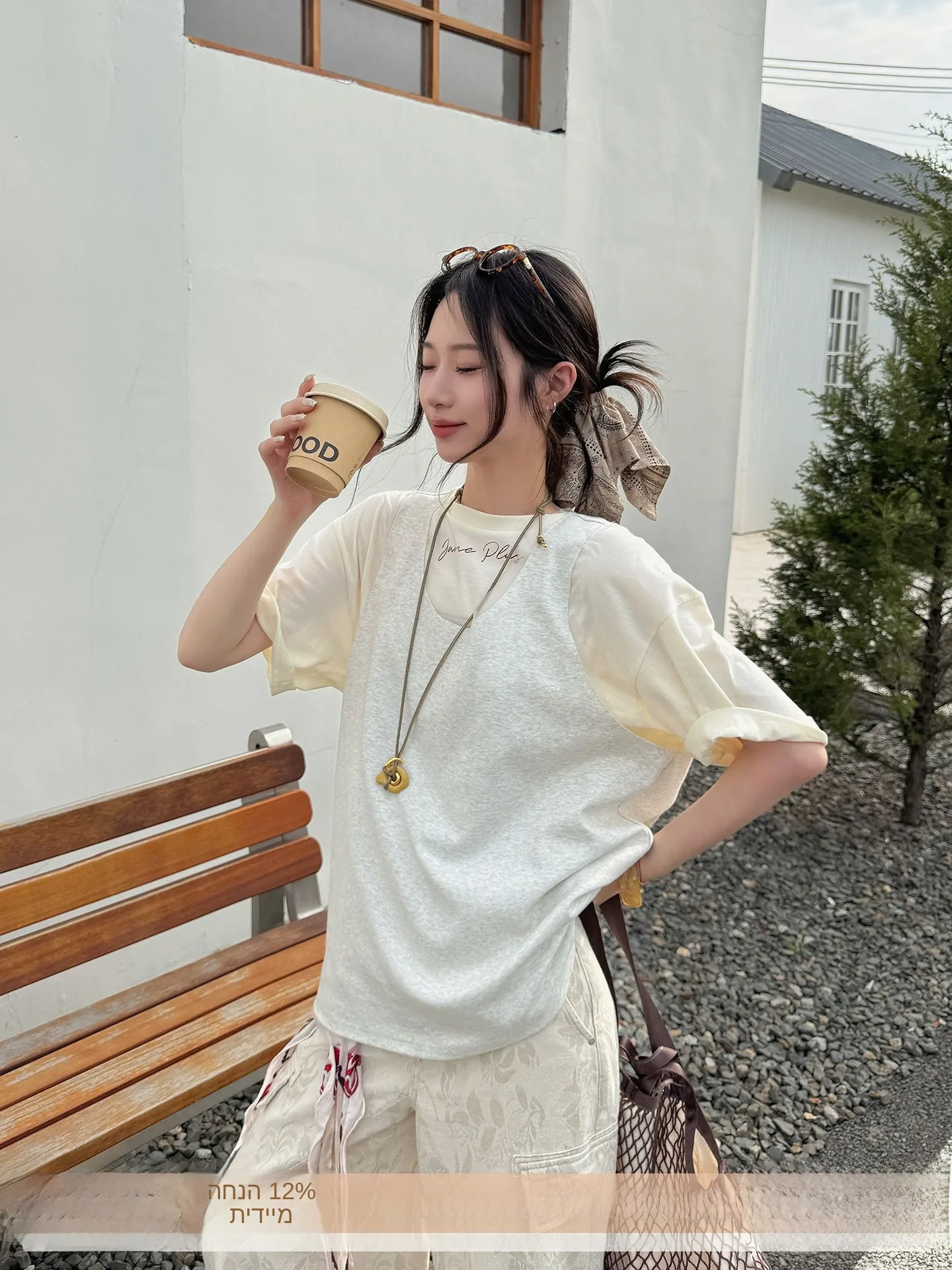 

Жилет Annamooer DEARSOCUTE: Новинка ранней осени, простой дизайн, пэчворк, однотонный, для повседневной носки, из смесового хлопка.