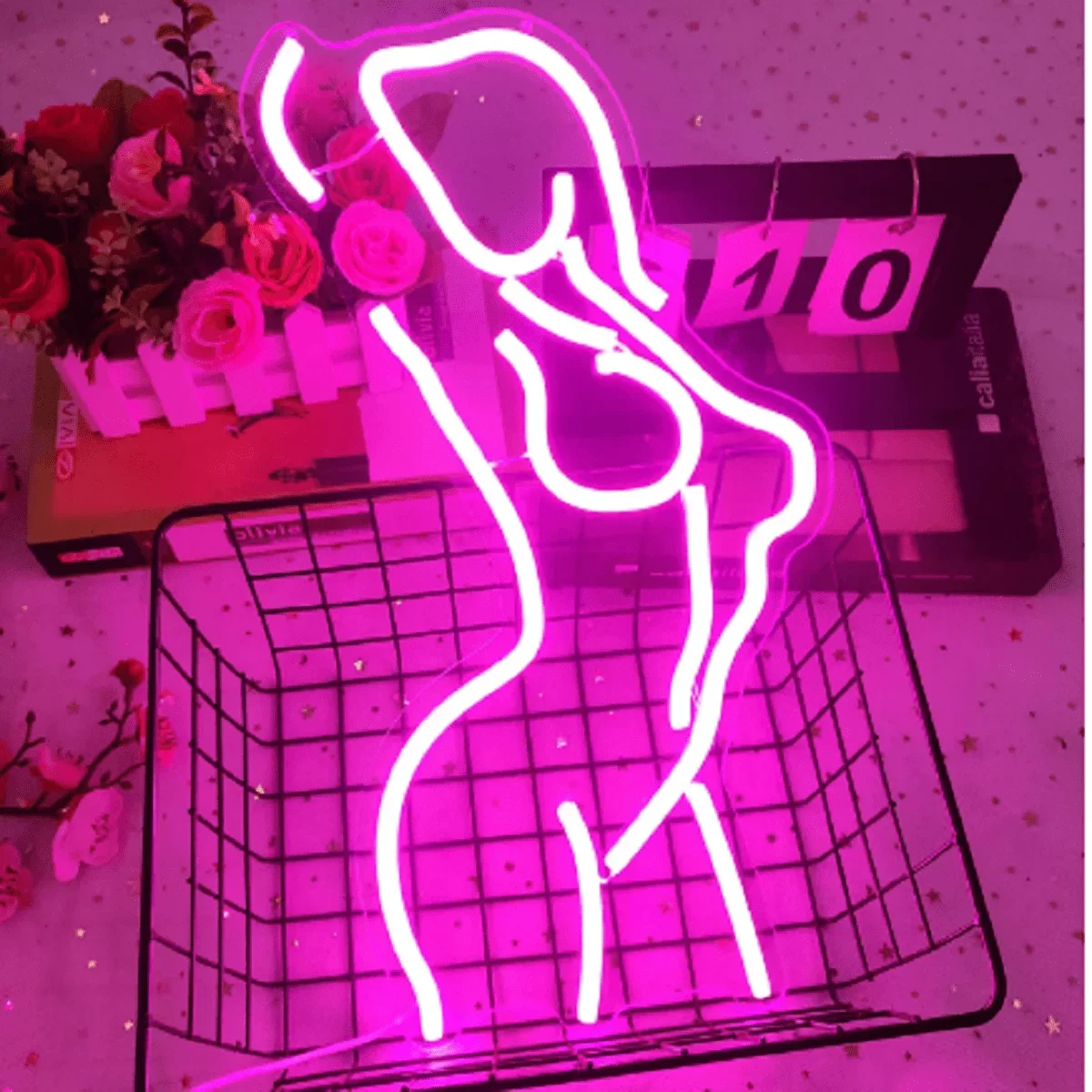 Sexy Girl Women Body Back Neon Lights for Bedroom Gaming Room Bar Club Home Birthday Party Decor For Windows Wall Doors LED Sign