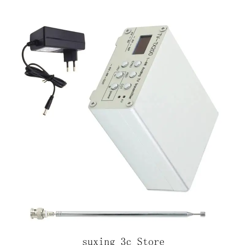 

E8BE Adjustable Sound Frequency Analog Transmitters With Telescopic Aerial VHF