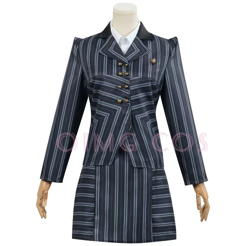 Wicked Elphaba Costume Cosplay Carnevale per adulti Uniforme Parrucca anime Costumi per feste di Halloween Gioco per donne in maschera