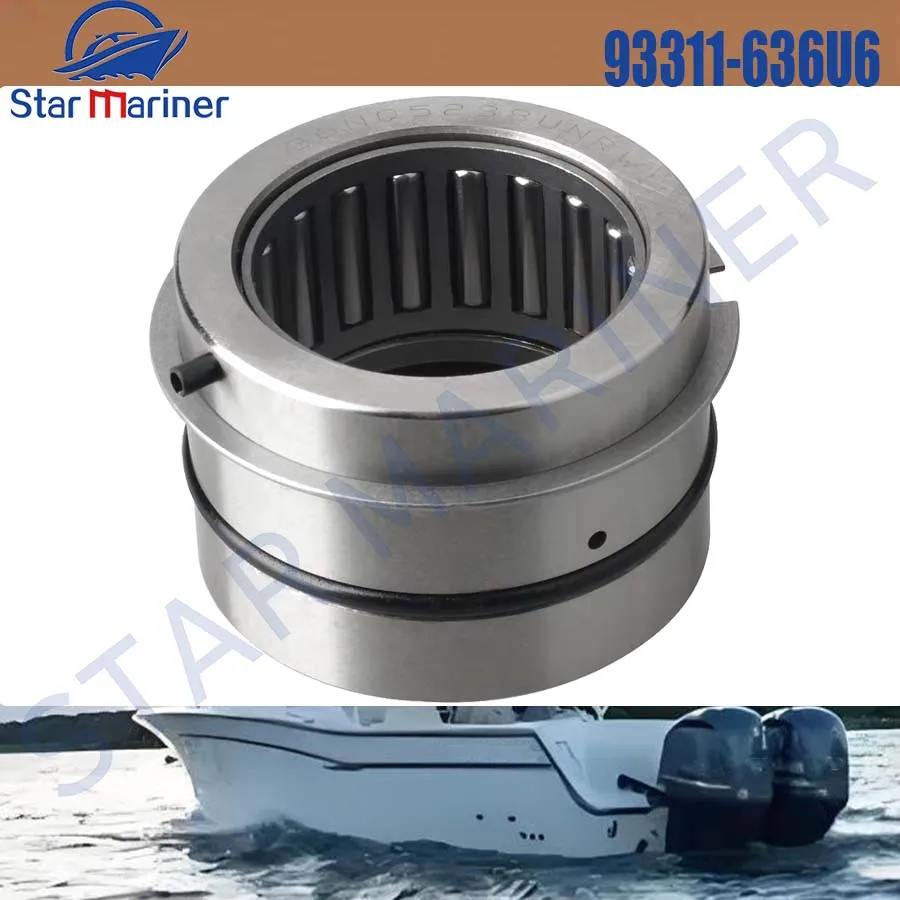 

Outboard Motor Bearing Upper Crankshaft 93311-636U6 For Yamaha Parsun 2T 25HP 50HP 60HP 70HP 93311-636U6-00 Boat Aftermarket