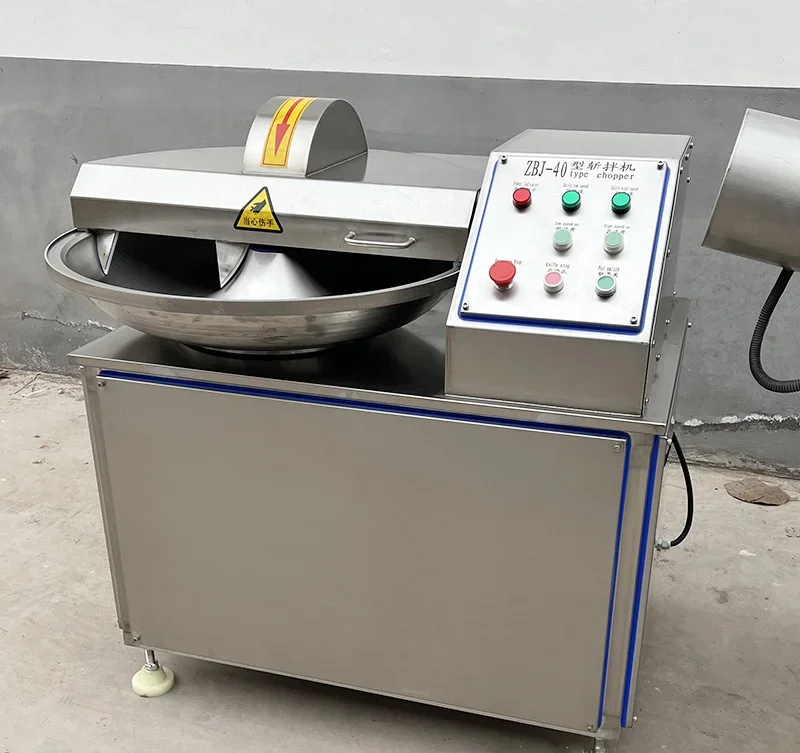 

# ForFactory Wholesale Multifunction Small Meat Processing Cutting Machine Table Top Meat Slicer Bowl Chopper Bowl Cutter