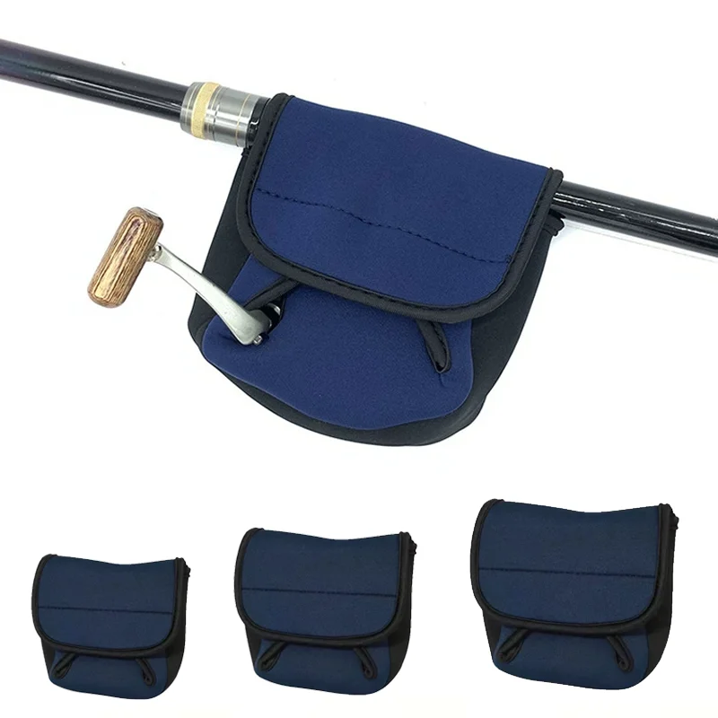 baitcaster reel bag Baitcast Cover · Low-Profile Protection Spinning Fishing Reel Cover Neoprene