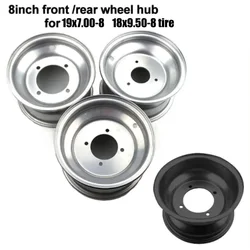 8 inch 3/4 hole Front rear hubs for ATV Buggy Karting Go kart Quad Bike 19X7.00-8 18x9.50-8 vacuum Tyre Wheel parts