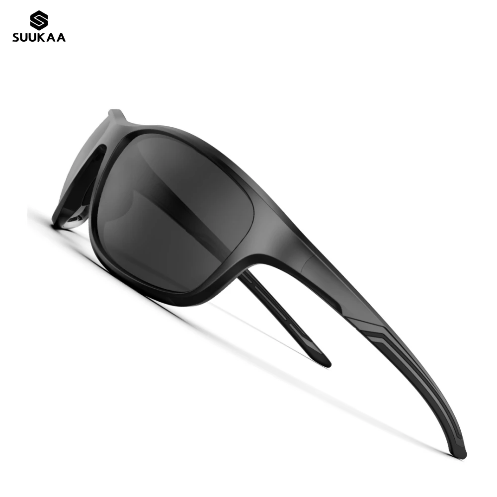 

Suukaa Professional Fishing Sunglasses Men Polarized Glasses UV400 Outdoor Sports Goggles Cycling Eyewear