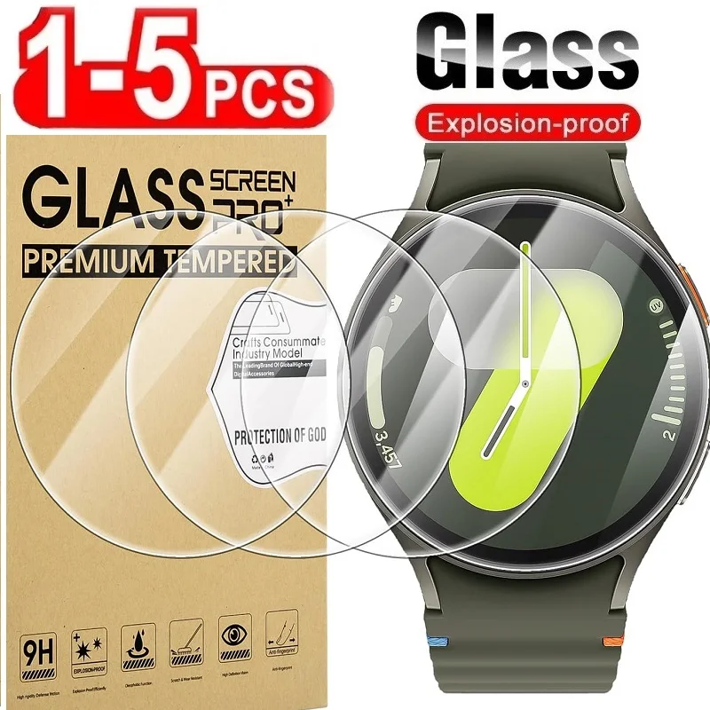 For Samsung Galaxy Watch 7 44MM 40MM Screen Protector Tempered Glass for Samsung Galaxy Watch 7 Ultra FE Protective Film Foil