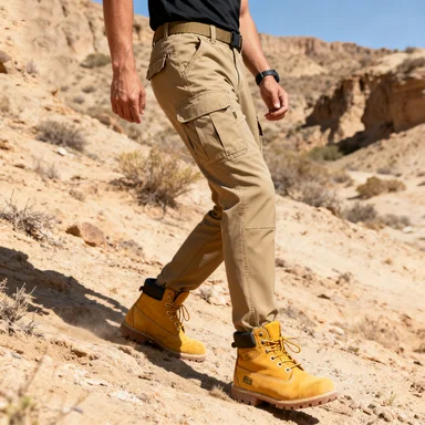 

The multi-pocket men's tactical cargo pants are made of high-quality fabric, suitable for sports, work and daily leisure