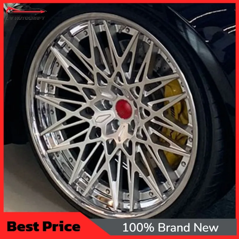 【2026】Wholesale Hyper Silver 19 20 21 22 23 Inch Forged Chrome Wheels Rims 18 Inch 5X112 For Mercedes