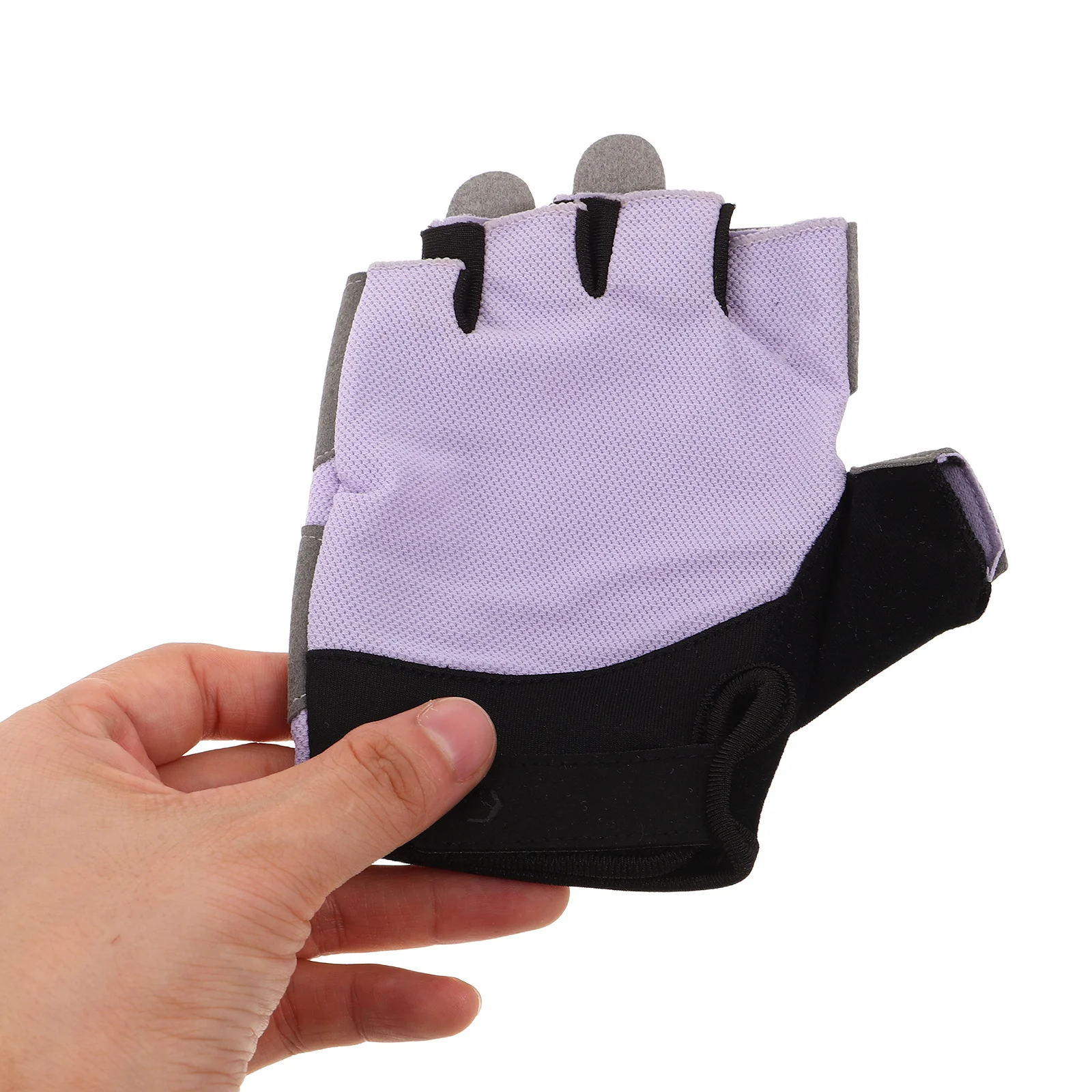 

1pcs 1 Pair Fitness Gloves For Men Women: Breathable Lightweight Workout Gloves Padded Palm Non-Slip Grip For Gym Weightlifting