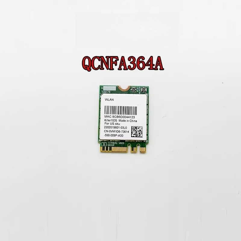 

For Alienware 17 R2 R3 P43F Killer 1535 QCNFA364A WiFi Bluetooth Card