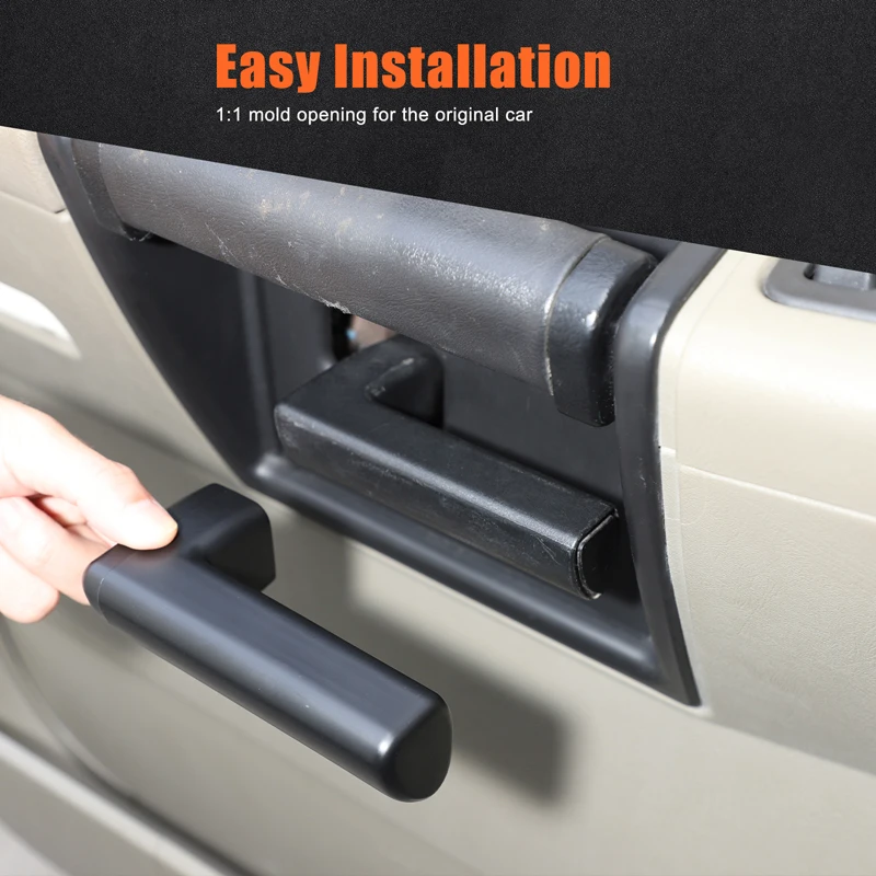 

For 2003-2007 Hummer H2 ABS Car Inner Door Handle Cover Front Rear Door Interior Handle Protector Trim Sticker Accessories