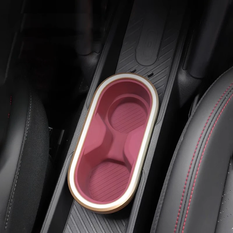 Water Cup Holder Silicone Cup Holder Central Control Water Cup Holder for Mini Cooper J01 E SE J05 Aceman 2024 2025 Accessories - view 3