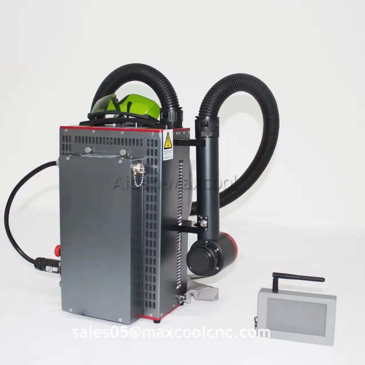 100W 200W Backpack Pulse Laser Cleaning Machine for Metal Nonmetal Rust Paint Removal