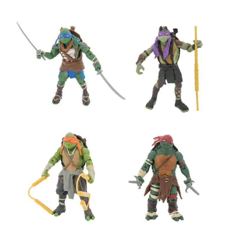 Teenage Mutant Ninja Turtles Sewer Turtle PVC Statue Action Figurine Desk Collectible Anime Model Toys Figures Gift 1PCS Random