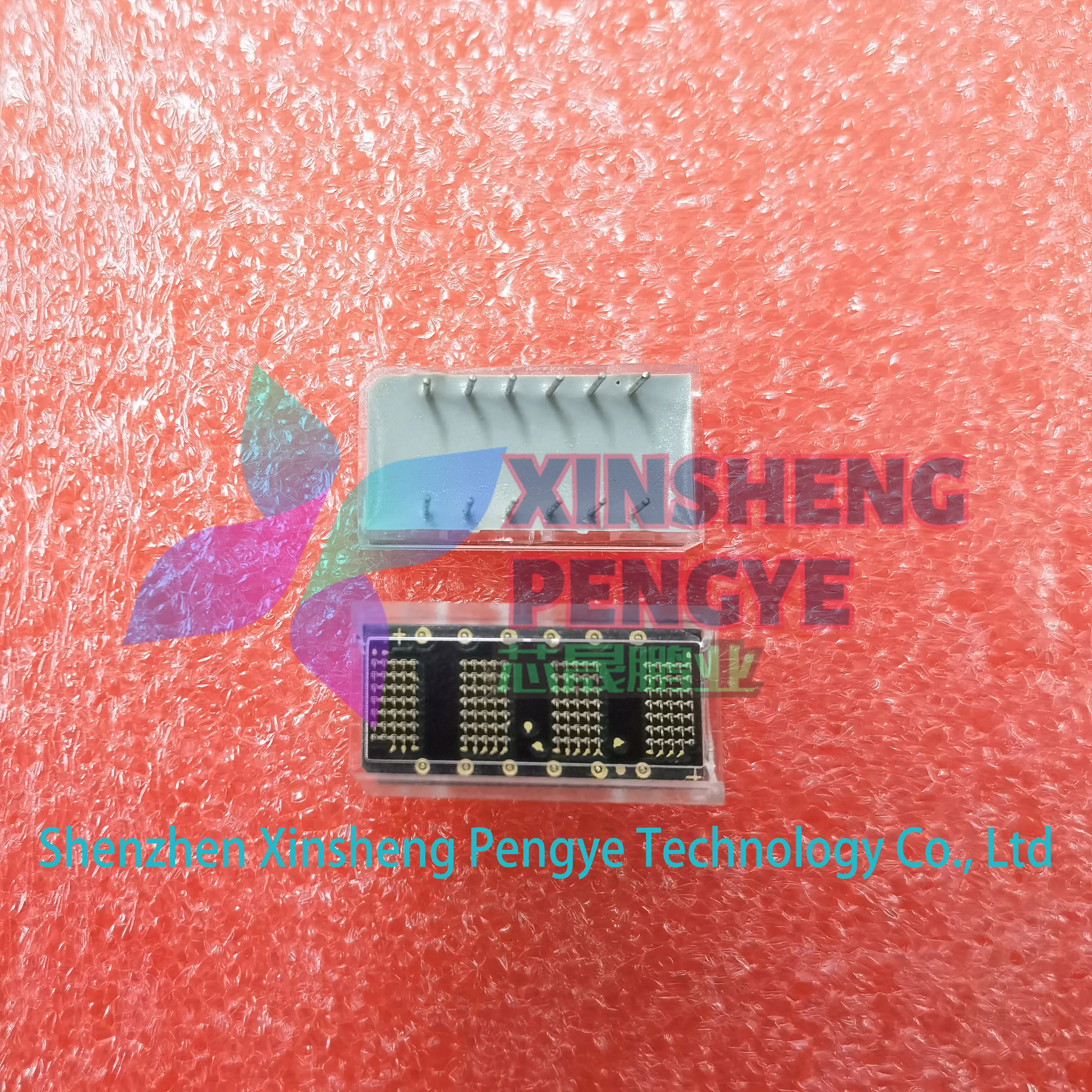 Alta calidad HCMS-3966 HCMS3966 3966 DIP-12 pantallas Panel de matriz de puntos 4DIGIT 140LED módulos de pantallas de caracteres LED rojo en stock