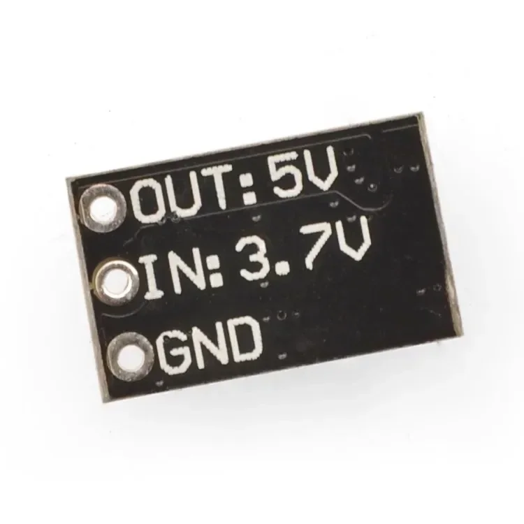 5 uds nuevo DC-DC 3,7 V a 5V regulador de refuerzo de voltaje Micro módulo de potencia para 1S cepillado FPV Tinywhoop Drones piezas de bricolaje