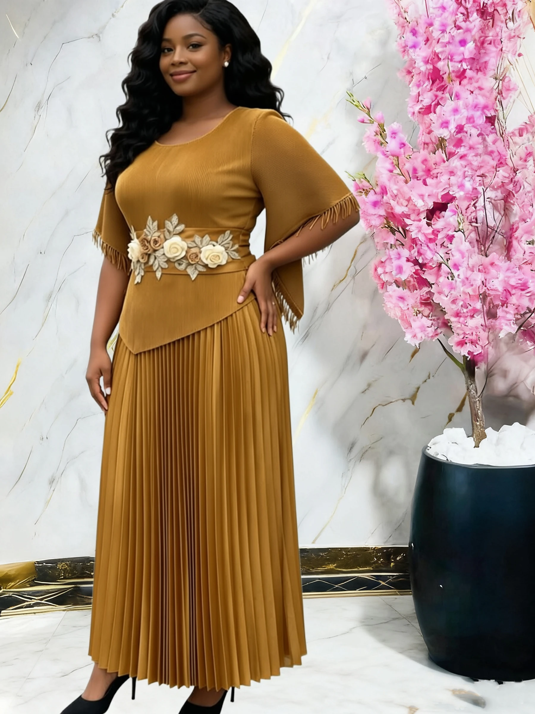 Traditional Dress Outfits Dashiki Robe Africaine African Dresses Clothes for Woman Church Elegant feminine Evening Dresses 2026