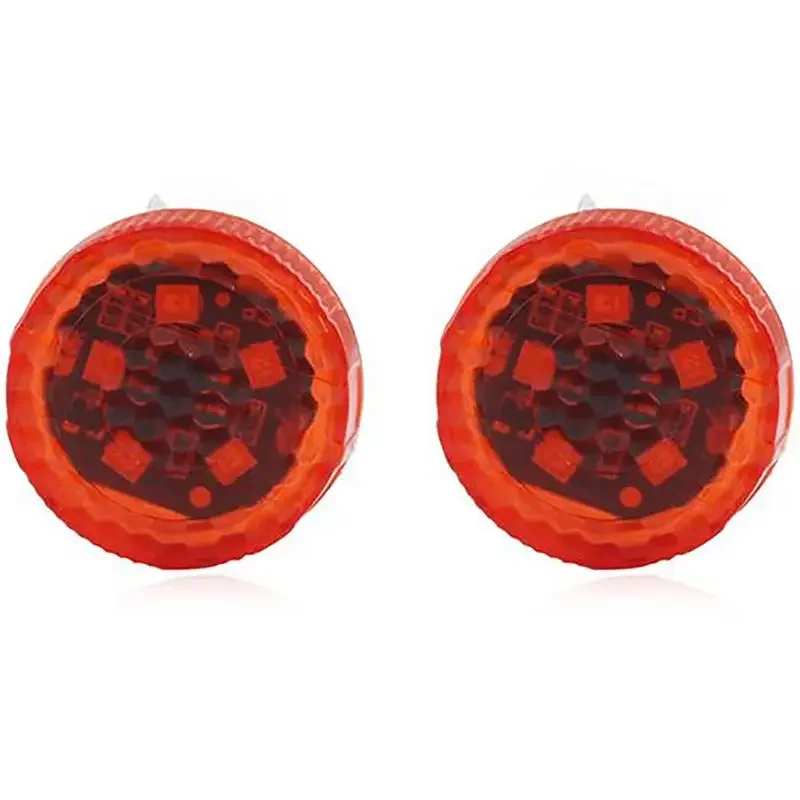 1 Pair Car Door Warning Lights 5 LED, Flashing Light, Built-in Magnetic Sensor, Anti-collision Waterproof Warning Strobe Lights