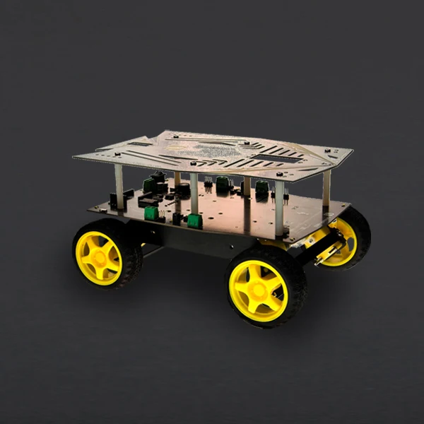 4-Wheel compatible Arduino robot smart car trolley platform